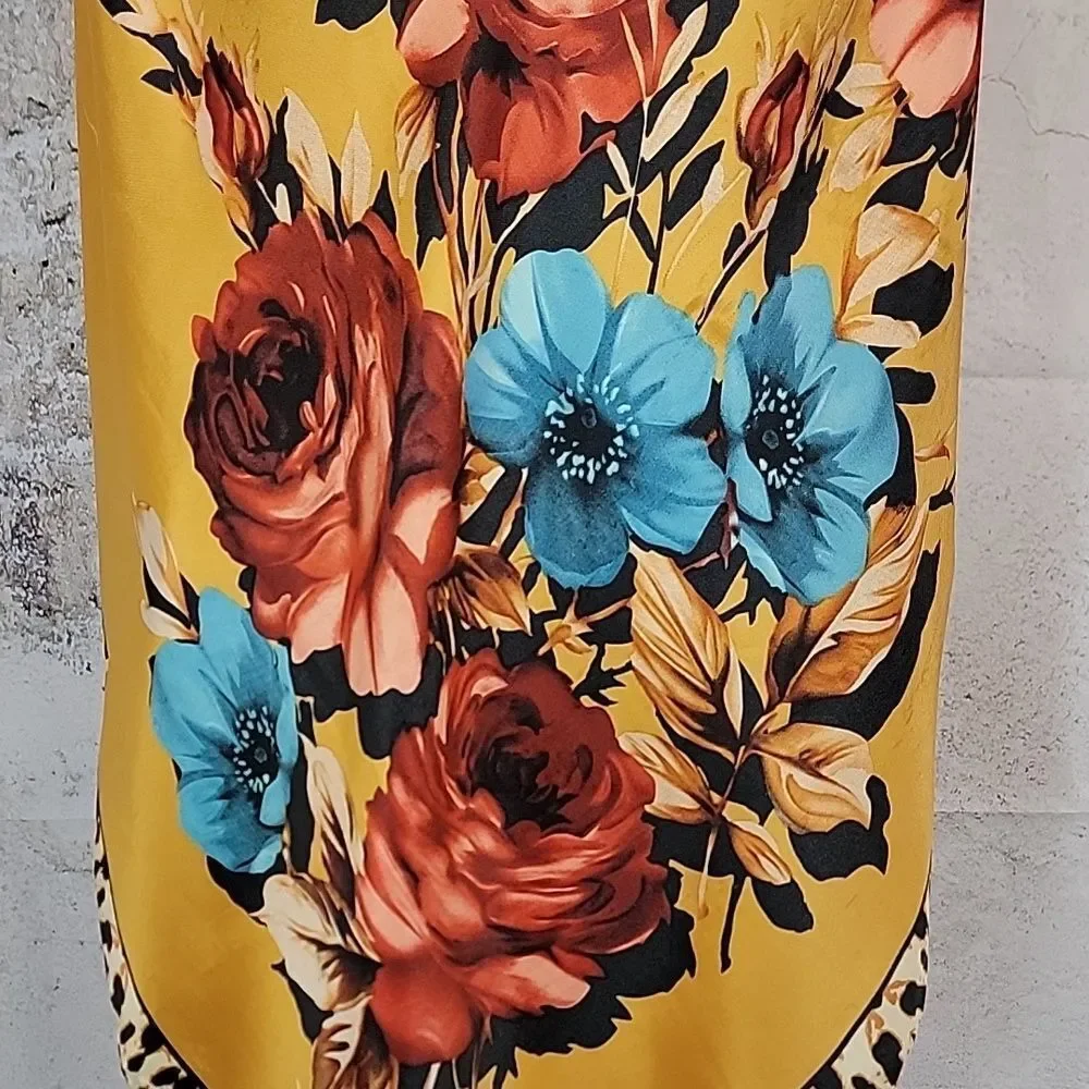 Unbranded Scarf Satin Polyester 35